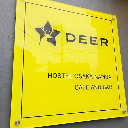 Deer Hostel Osaka Namba Exteriör bild